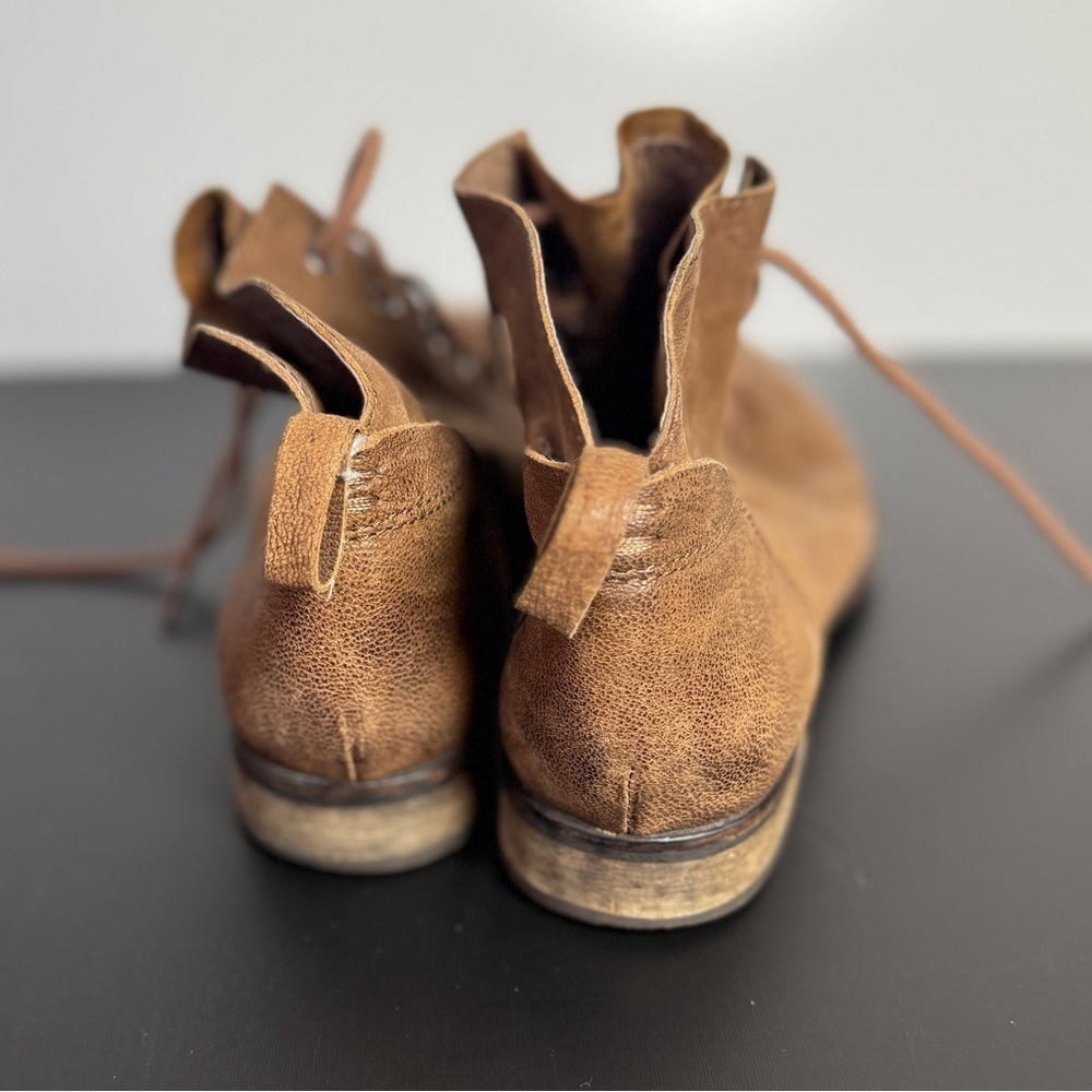 Sam Edelman Brown Lace Up Boots - 7.5 - Picture 2 of 8